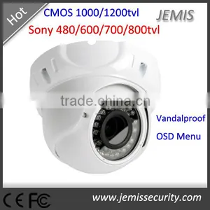 Best Price Dome CMOS Security ir Fixed Lens 1000tvl Anaglog Cctv Camera thumbnail-1