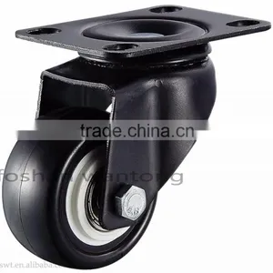 Ball Bearing Light Duty 2 Inch PU Small Caster for Furniture thumbnail-2