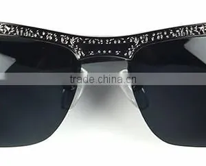 New Style Alloy Polarized Sunglasses Man Custom Logo by Laser thumbnail-2