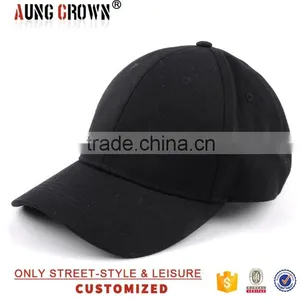Fashionable Black Blank Golf Hats thumbnail-1
