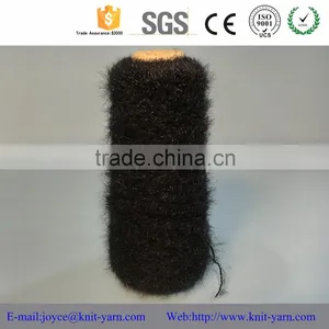 2016 Chinese New Crochet Glitter Feather Yarn With Factory Price thumbnail-2