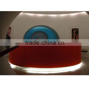 Colorful Reception Desk for Beauty Salon thumbnail-3
