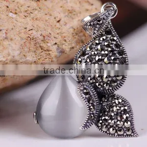 Latest Fashion Jewelry Thailand Sterling Silver Pendant Fit Fashion Necklace thumbnail-1