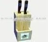 Knife Block With Painted Tile thumbnail-1