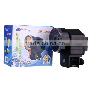 RESUN AF-2003 Digital Automatic Aquarium Fish Feeder Food Fish Tank Food Feeder Timer/ Aquarium Feeder/auto Pet Feeder thumbnail-1