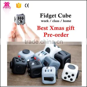 Fidgeting Desk Toy Fidget Cube Box for School Autism Cube - Black - New Arrive thumbnail-5