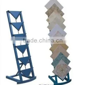 Multi-tier Metal Ceramic Tile Display Stand thumbnail-1