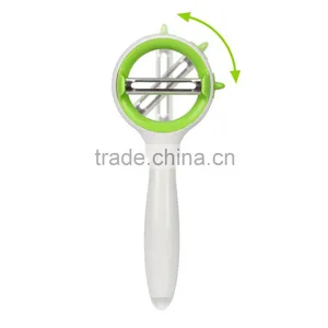 2 In 1 Citrus Carrot Orange Apple Potato Peeler Manual Fruit Magic Stainless Steel Vegetable Peeler thumbnail-5