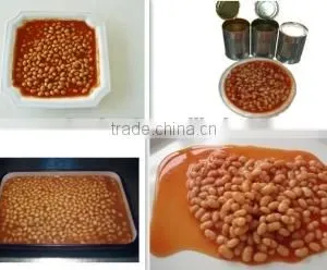 Tasty Canned White Kidney Beans in Tomato Sauce 400GX24TIN/CTNS thumbnail-1