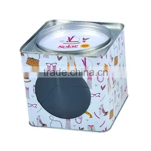 Cookie Tin Box With PVC Window thumbnail-1