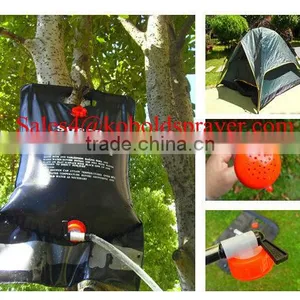 Outdoor Camping Hiking Solar Heated Camp Shower Pipe Bag thumbnail-1
