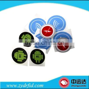 ISO 14443A Ntag213 HF Chip Cheap NFC Sticker for NFC Phone thumbnail-5