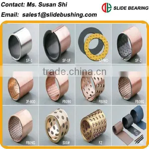 DU Bushing for Hinge Seat DX POM Composite Bushing for Vehicle Chassis FB090/2 Bronze Bush Hydrualic Parts JF Bimetal for Wheels thumbnail-1
