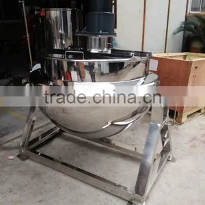 Wenzhou Snack Machines Steam Jacket Kettle/Jacketed Pan/Interlayer Boiler thumbnail-5
