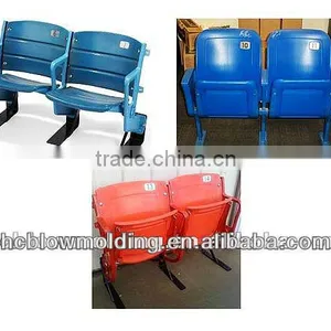 OEM Blow Molding Outdoor Plastic Chair City Bus Seat Blowing Mould for Sale thumbnail-3