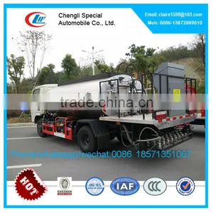 Dubai Trucks Double Axles 6000Liter 8000L Bitumen Distributor Truck thumbnail-4