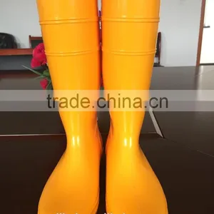 Fashion Yellow Pvc Rain Boots, Cheap Work Shoes thumbnail-1