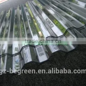 Polycarbonate pc Plastic Corrugated Roofing Sheet thumbnail-1