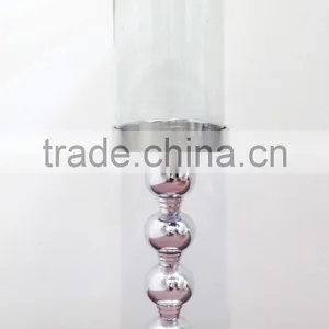 Wholsale Aluminum New Design Hurricane Pillar Holder Set thumbnail-1