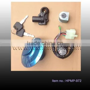 Motorcycle Ignition Lock Set and Fuel Tank , Ignition Lock Kit for HN125-8 , Motorcycle Parts thumbnail-1