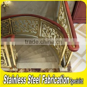 Aluminum Handrails Balustrades Integral Modern Spiral Staircase thumbnail-3