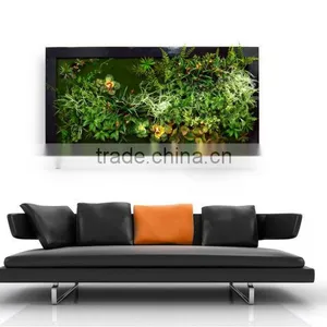 High Quality Artificial Wall Plant Artificial Succulent Plant Wall for Home Decor thumbnail-4