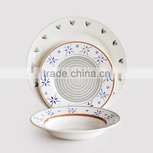 16pcs Ceramic Dinnerware Set With Hand Painting, Handpainted Dinnerware Set thumbnail-5