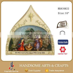 10 Inch Castle Holy Family Religious Statues Catholic thumbnail-1