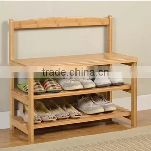 2015 Cheap Hot Sell Wooden Bamboo Shoe Racks thumbnail-1