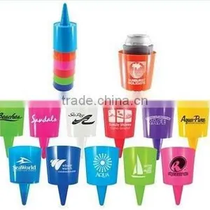 Hot Sale OEM Factory High Quanlity Plastic Beach Cup Holder thumbnail-1