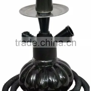 Black Coloured Glass Hookah Shisha for Sale thumbnail-1