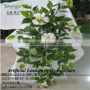 SJZJN 150 2015 Hot Sale Rattan Artificial Hanging Plants in Factory Price thumbnail-3