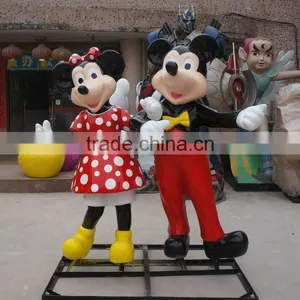 Fiberglass Cartoon Mickey Mouse Figure thumbnail-5