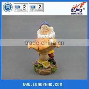 Made in China Garden Series Resin Outdoor Garden Lawn Dwarf, 7 Dwarfs Garden Gnome Statues thumbnail-1