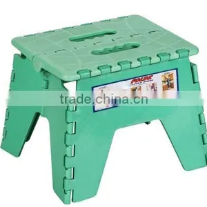 Compact And Portable Plastic Connected Folding Plastic Stool 450694 thumbnail-2