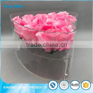 Father's Day Gift Acrylic Flower Packaging Box for Flowers thumbnail-1