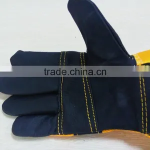 DDSAFETY 2017 Furniture Leather Gloves Working Safety Gloves thumbnail-5