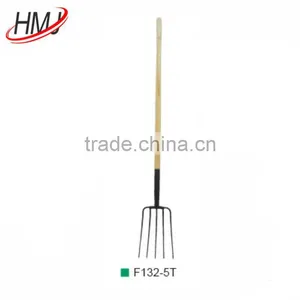 Farm Pitchfork Fork Aluminum Alloy Carbon Fork thumbnail-2