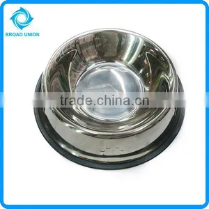 Full Stainless Steel Dog Food Bowl thumbnail-2