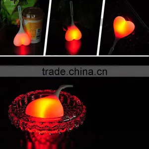 2016 Hot Multi-purpose Bike Tail Light Waterproof Cycling Heart Shaped Warn Rear Lamp thumbnail-4