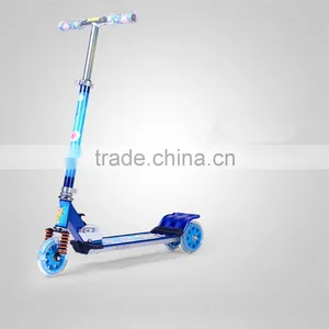 Three 120mm Big Wheels Children Scooter With Aluminum Frame for Sales thumbnail-2