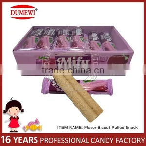 Purple Potato Flavor Biscuit Puffed Stick thumbnail-1