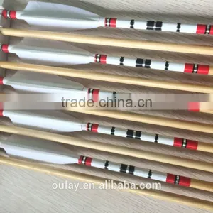 11/32 Plastic Nocks Arrows Ten Types Cresting Pine Arrows Wholesale For Horse Hunting thumbnail-5