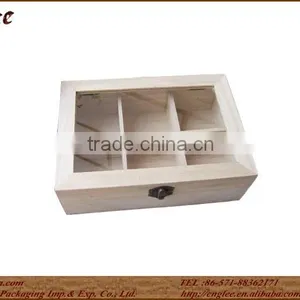 Tea Wooden Box Coffee Wooden Box With Six Compartments thumbnail-2