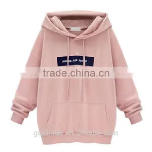 2017 New Style Round Neck Long Sleeve Plain Women Sweater Pullover Hoodies thumbnail-1