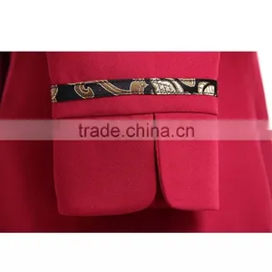 Popular Design Winter Hotel Long Sleeve Uniforms 2pcs for Reception/ Waiter/ Waitress thumbnail-5