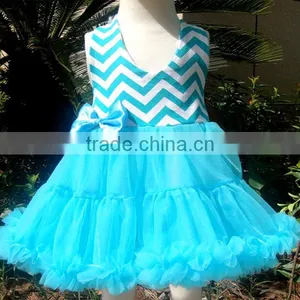 Newest Kids Wholesale Chevron Maxi Dress thumbnail-1