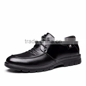 Factory High Quality Business Genuine Leather Fat Shoes Men 2017 Arrivals thumbnail-3