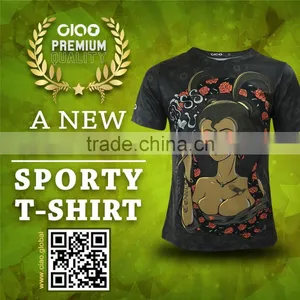 Top 10 Wholesale Clothing Custom Printing Logo Slim Fit t Shirt thumbnail-1