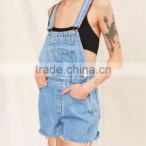 Ladies New Model Summer Jumpsuit Top Design Jeans Pants for Women thumbnail-5